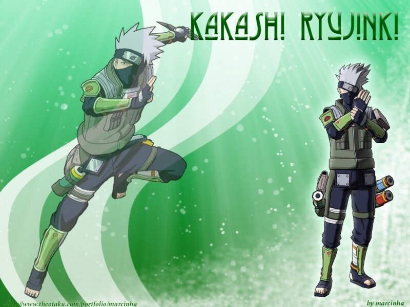 Kakashi Hatake anime art