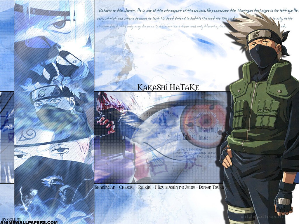 Kakashi Hatake anime collage