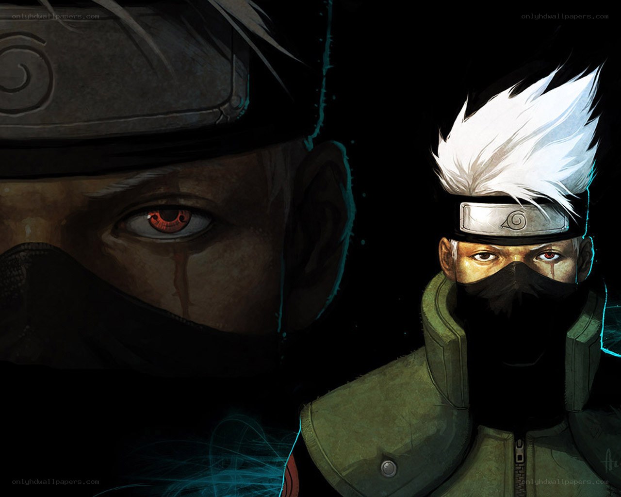 Kakashi Hatake anime portrait