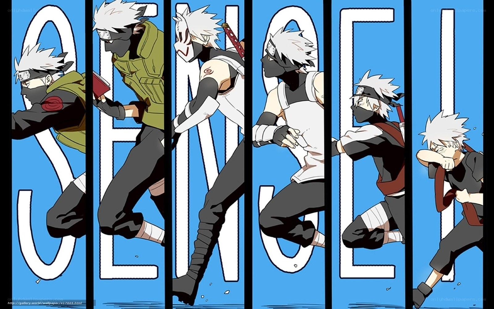 Kakashi Hatake character art