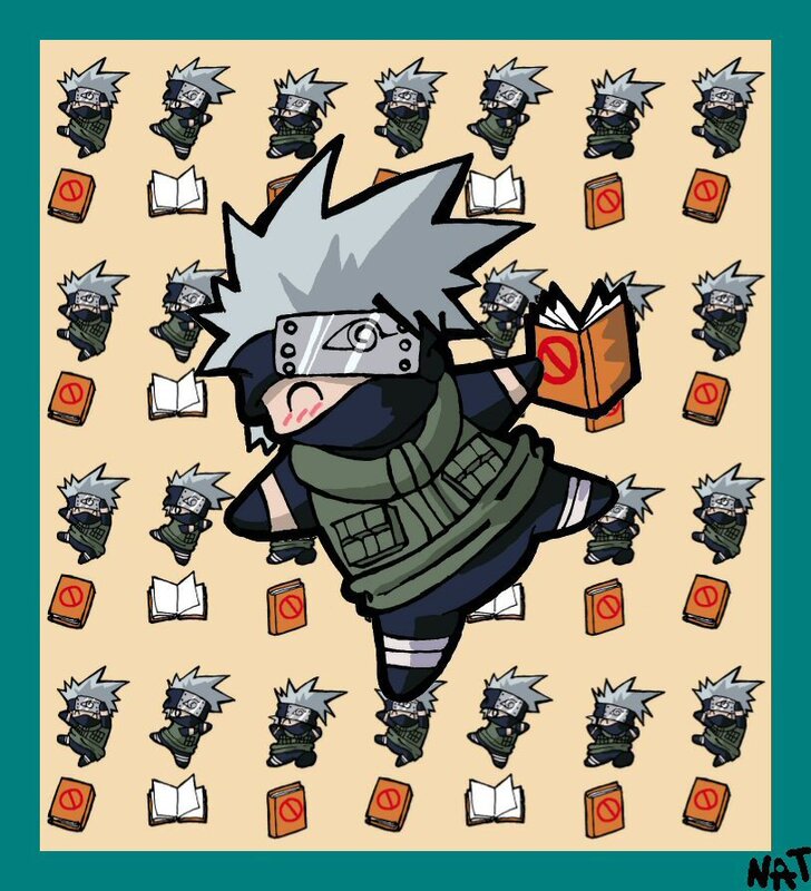 Kakashi Hatake chibi art