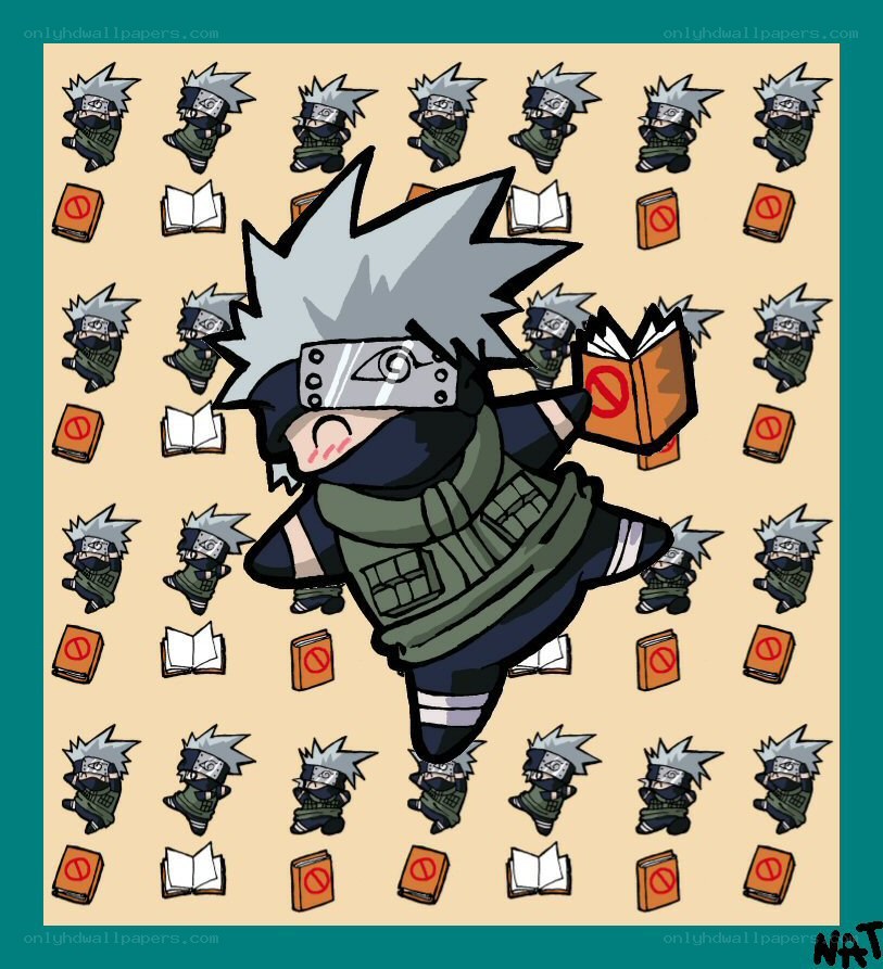 Kakashi Hatake chibi art