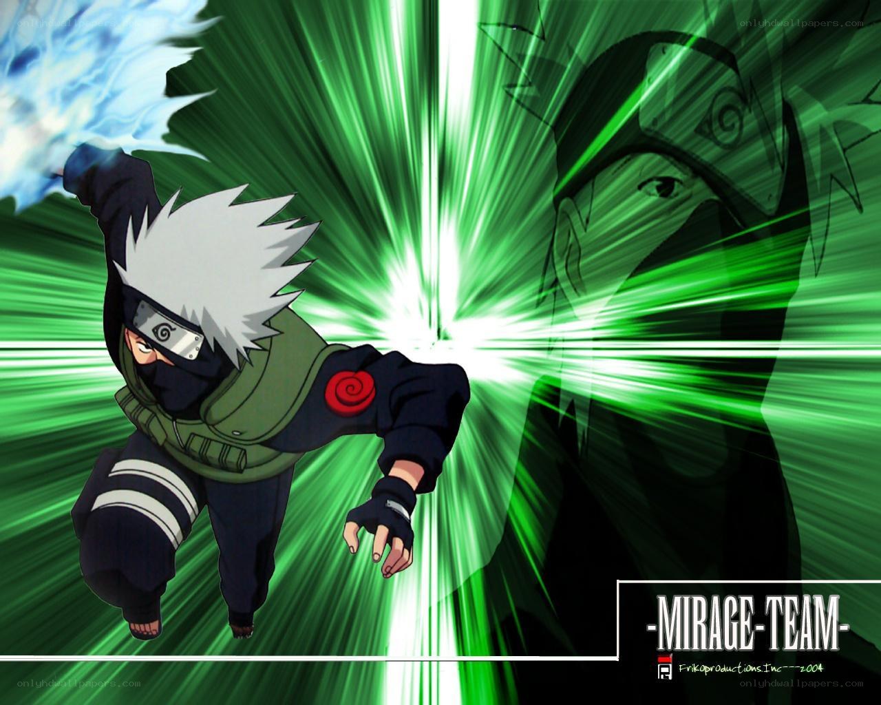Kakashi Hatake in action