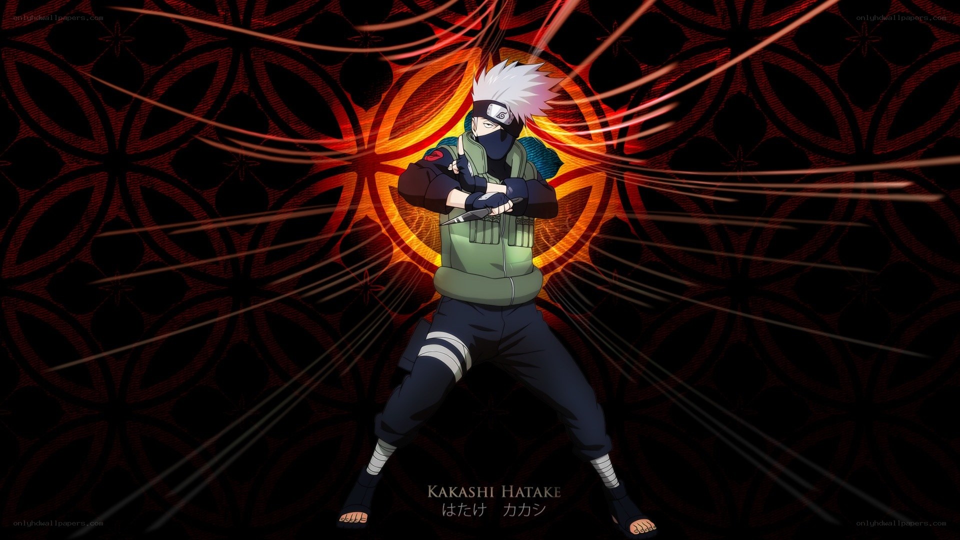Kakashi Hatake in action