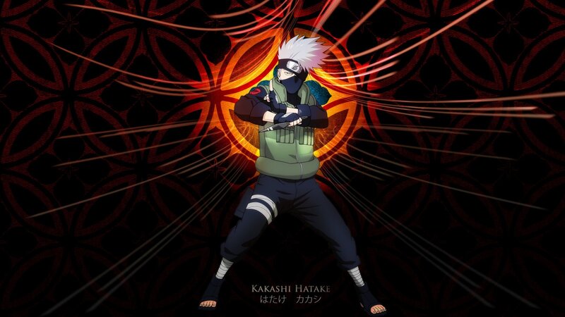 Kakashi Hatake in Action — Black, Dramatic