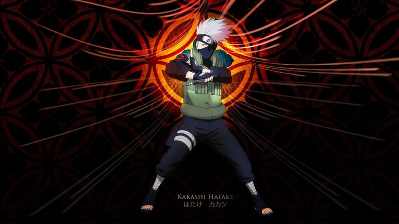 Kakashi Hatake in Action — Black