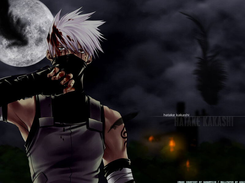 Kakashi Hatake in Moonlight