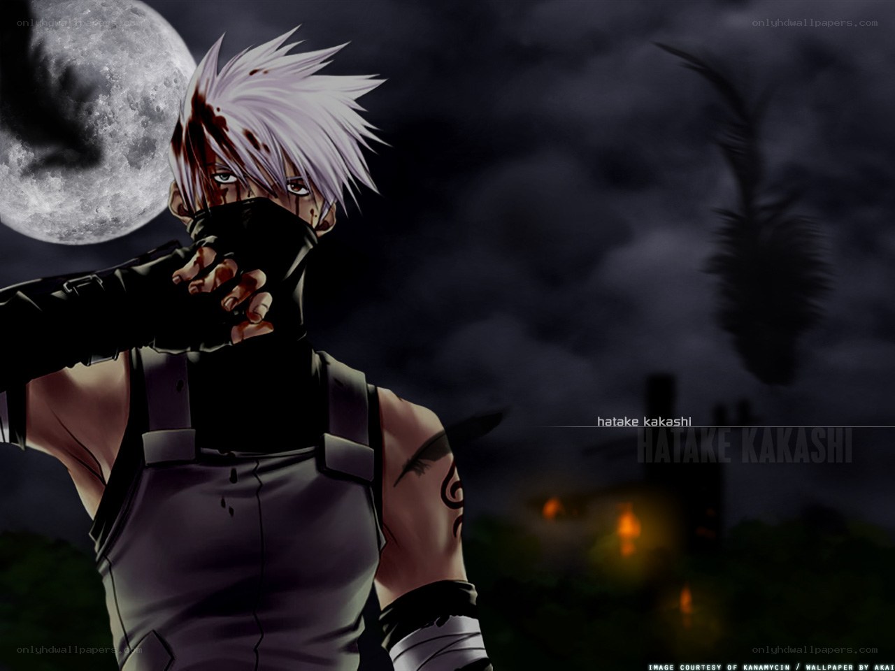 Kakashi Hatake in Moonlight