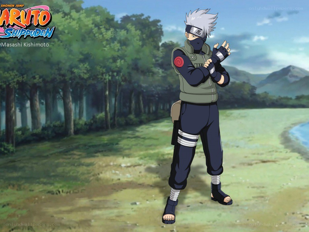 Kakashi Hatake in the forest
