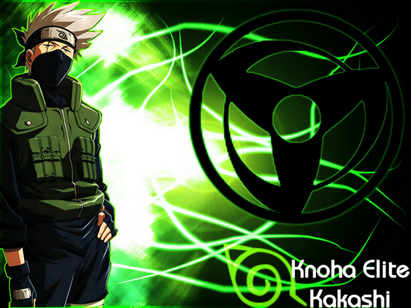 Kakashi Hatake with Sharingan