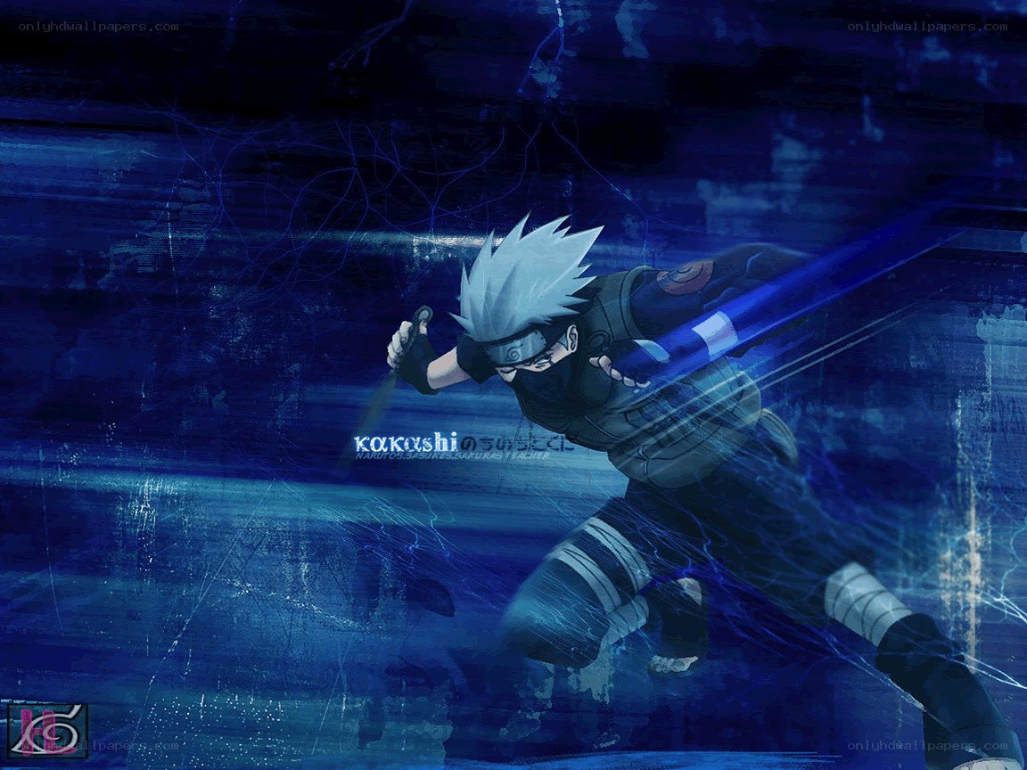 Kakashi in action