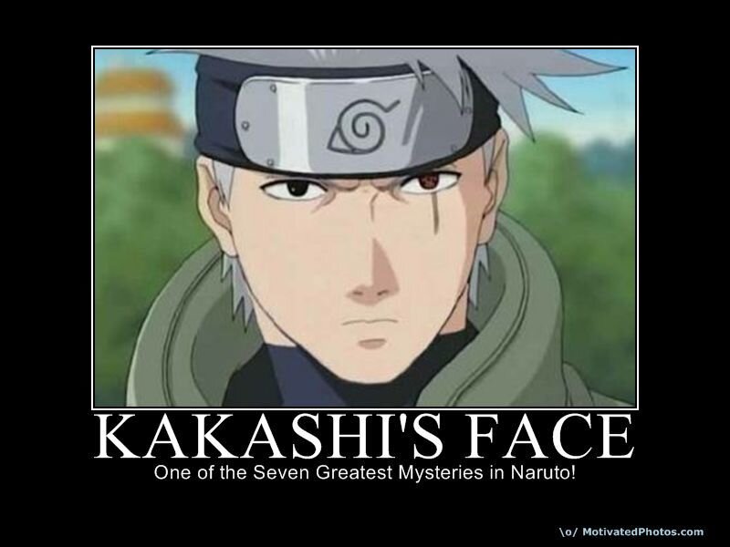 Kakashi's face meme