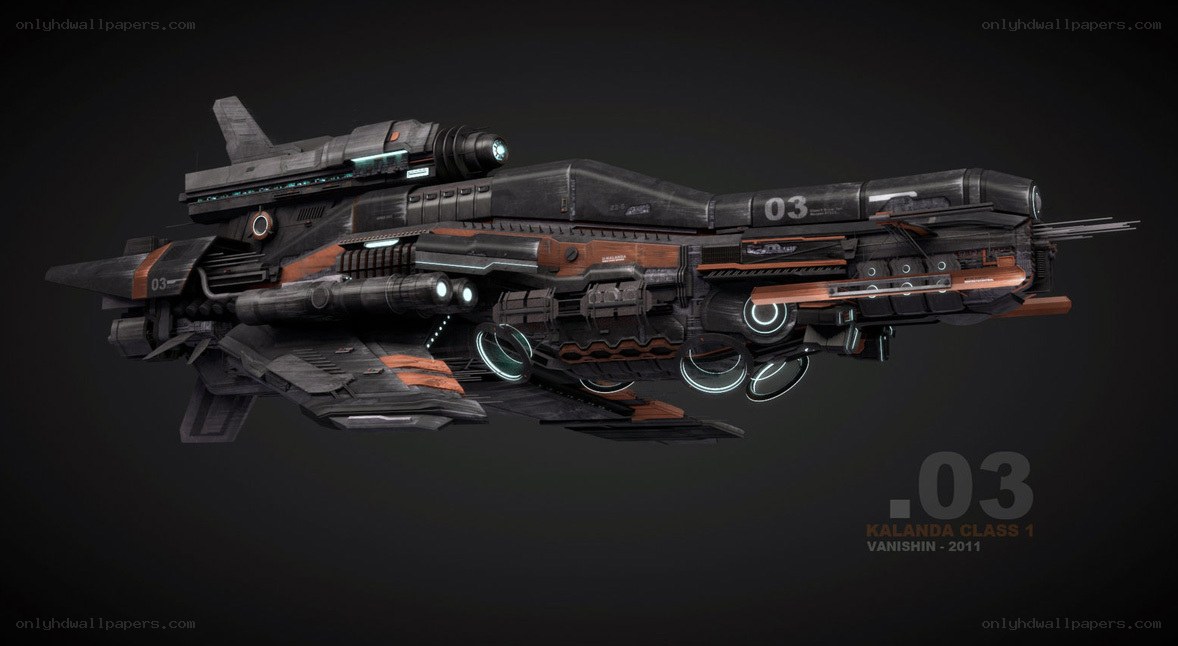 Kalanda Class 1 Spaceship