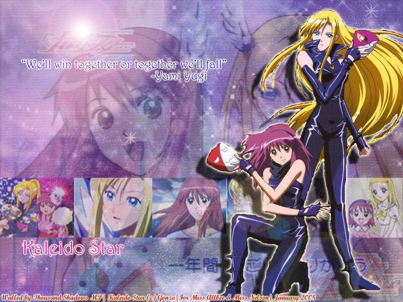 Kaleido Star anime collage