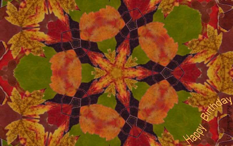Kaleidoscopic Autumn Leaves