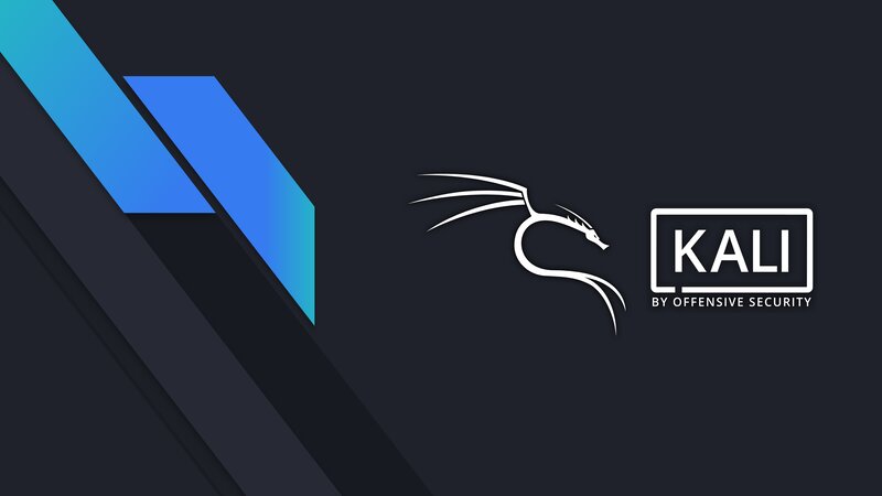 Kali Linux Logo — Black, Minimalist, Vector Art