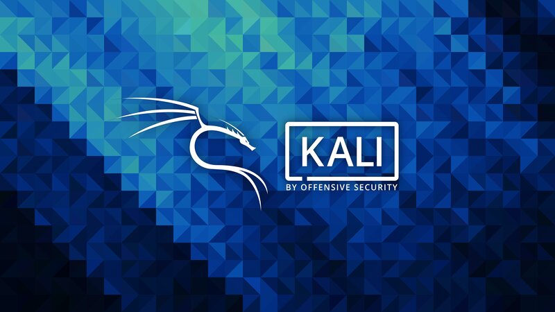 Kali Linux Logo — Blue, Modern