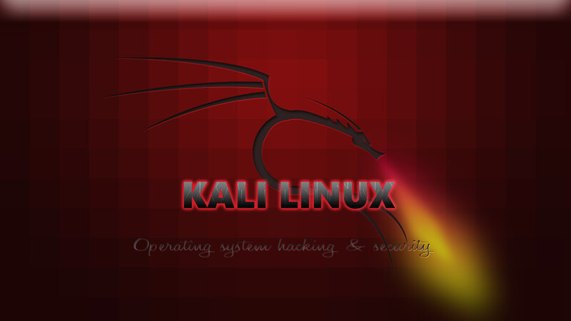 Kali Linux Logo — Red
