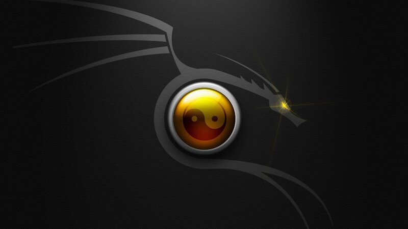Kali Linux logo wallpaper