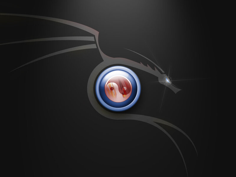 Kali Linux logo with dragon