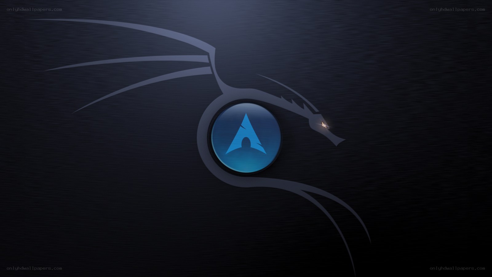 Kali Linux logo with dragon