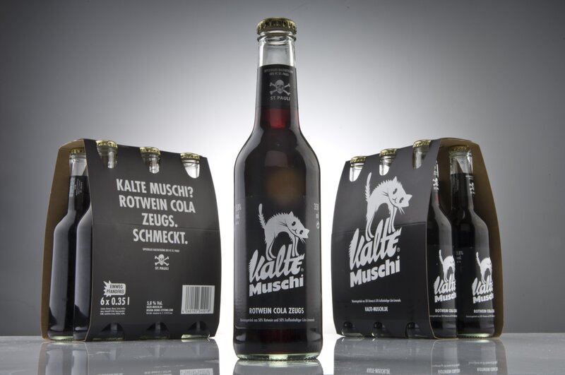 Kalte Muschi Cola Packaging