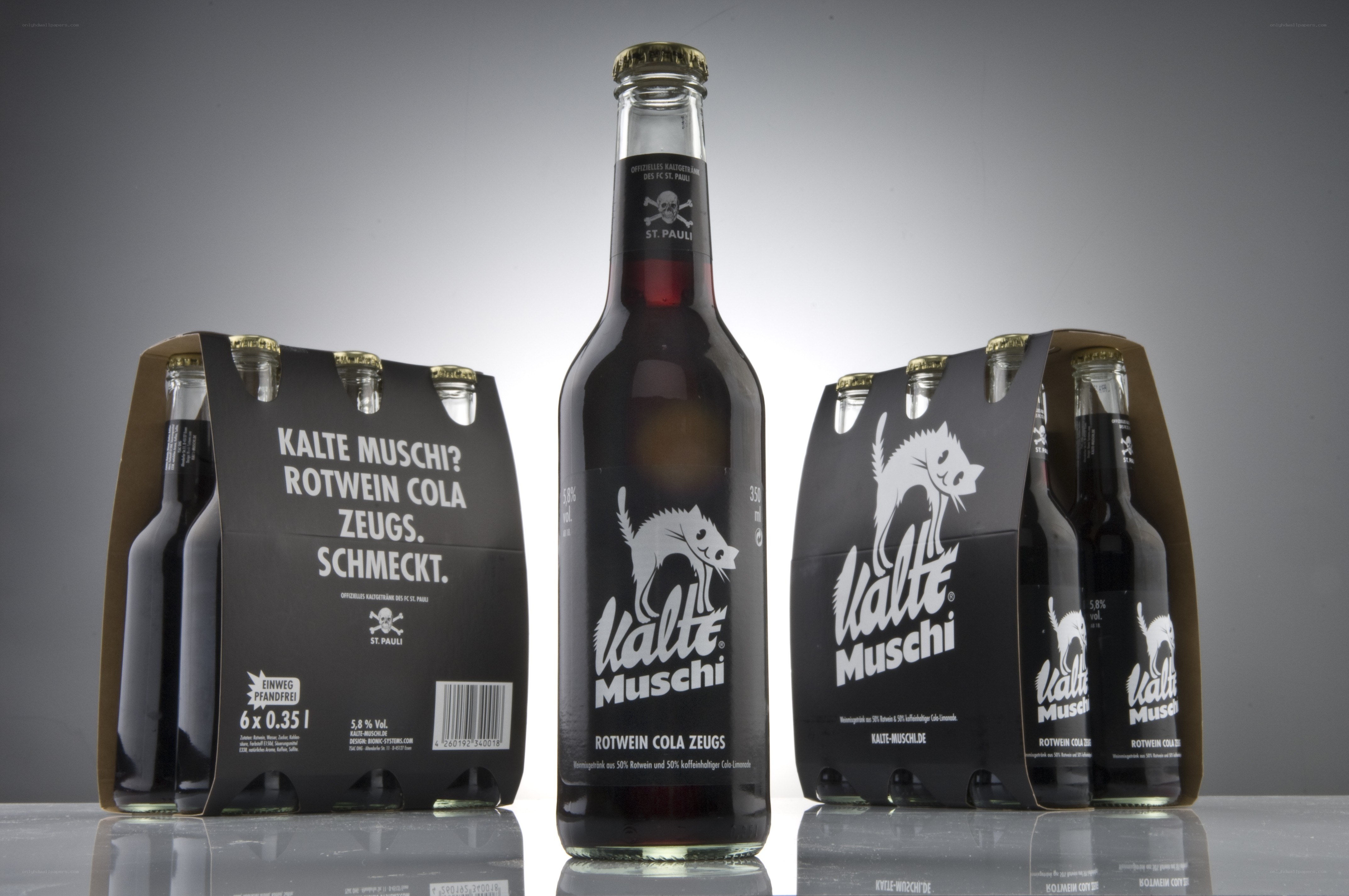 Kalte Muschi Cola Packaging