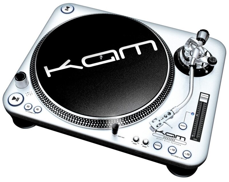 KAM turntable with tonearm