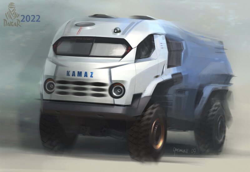 KAMAZ Dakar concept vehicle
