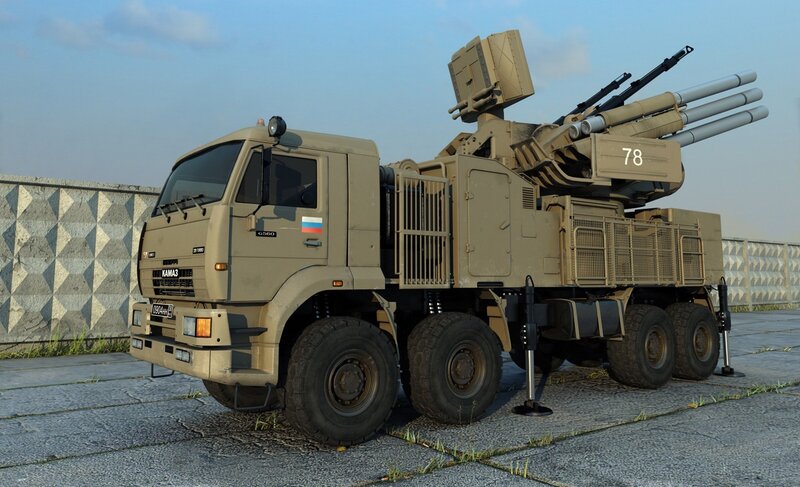 KAMAZ Military Truck