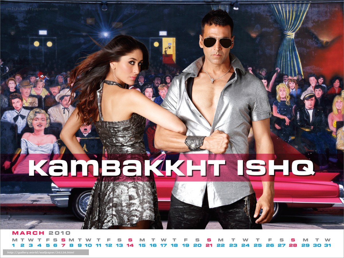 Kambakkht Ishq movie calendar