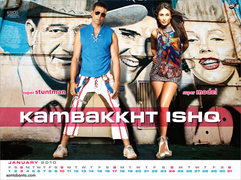 Kambakkht Ishq movie poster