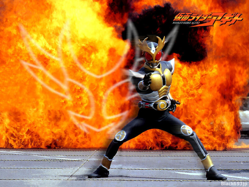 Kamen Rider Agito in action