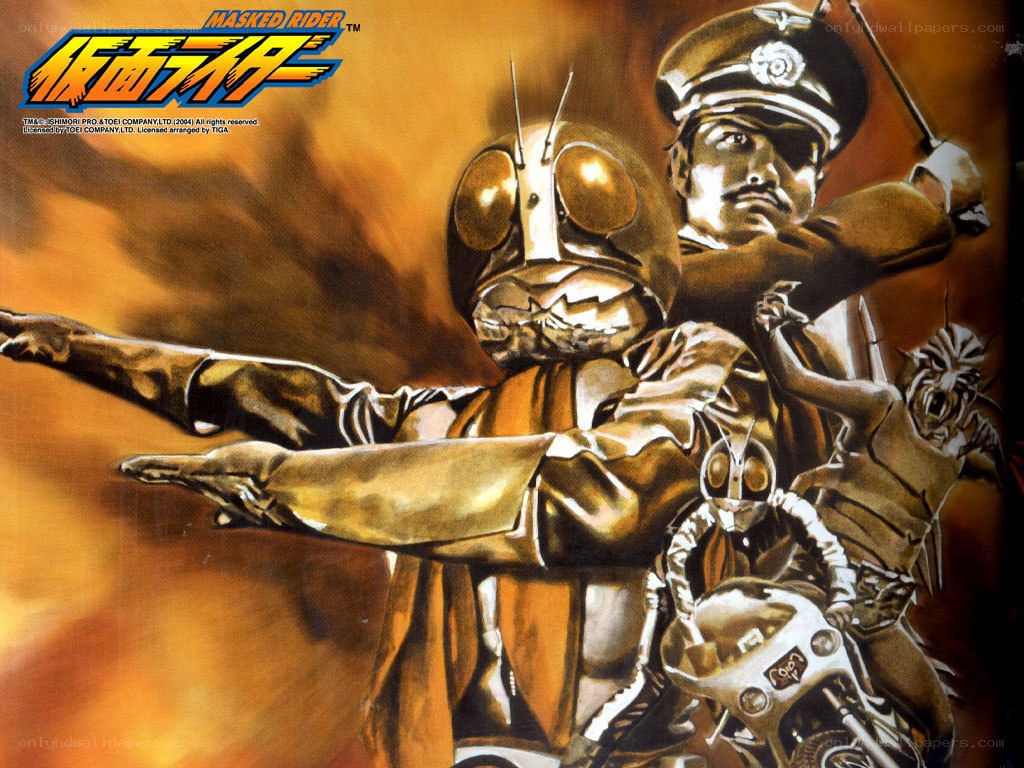 Kamen Rider artwork illustration
