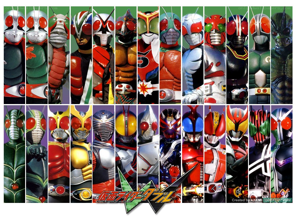 Kamen Rider character lineup