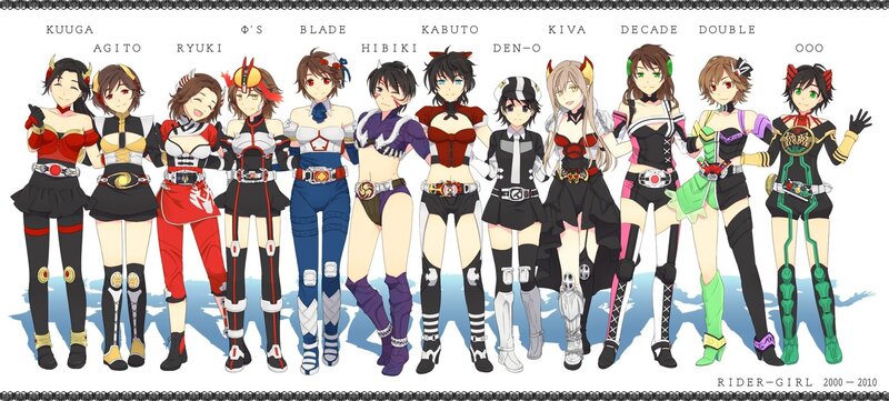 Kamen Rider Girls 2000-2010