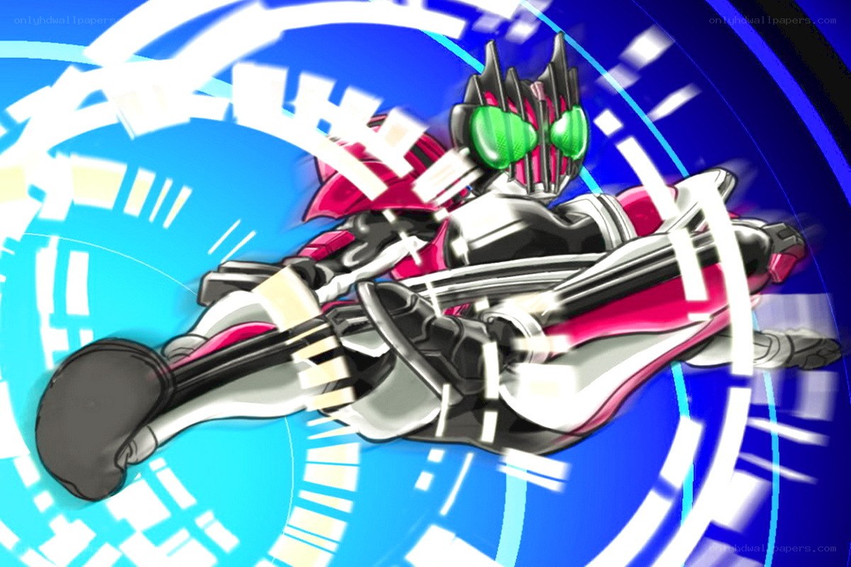 Kamen Rider in action