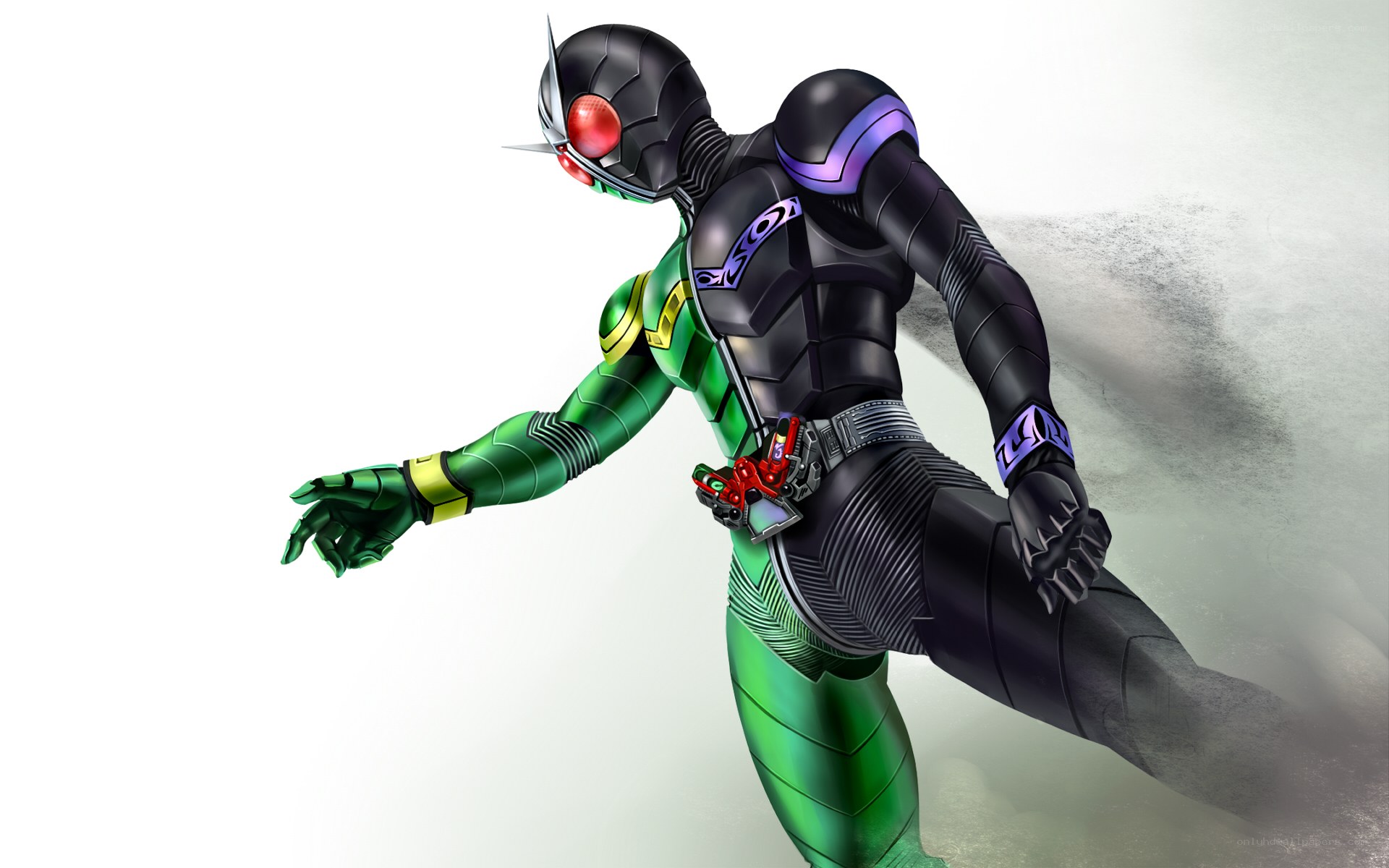 Kamen Rider in action pose
