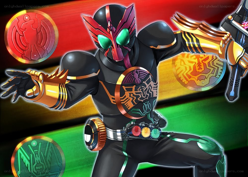 Kamen Rider in action