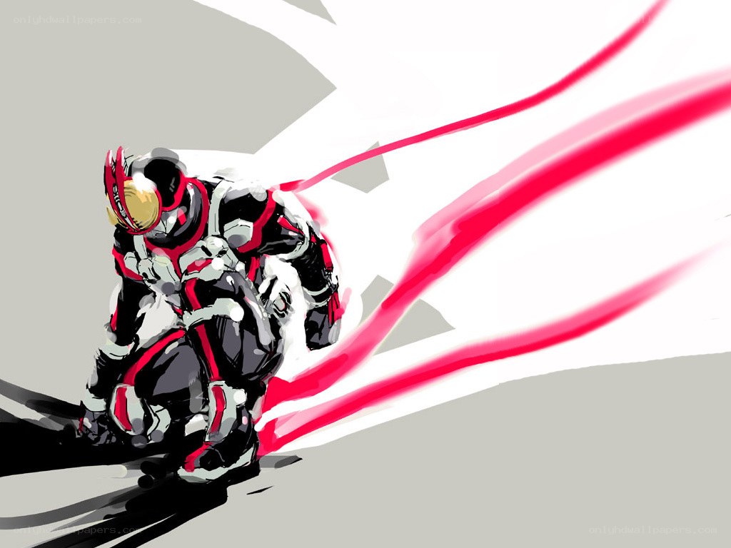 kamen rider in motion