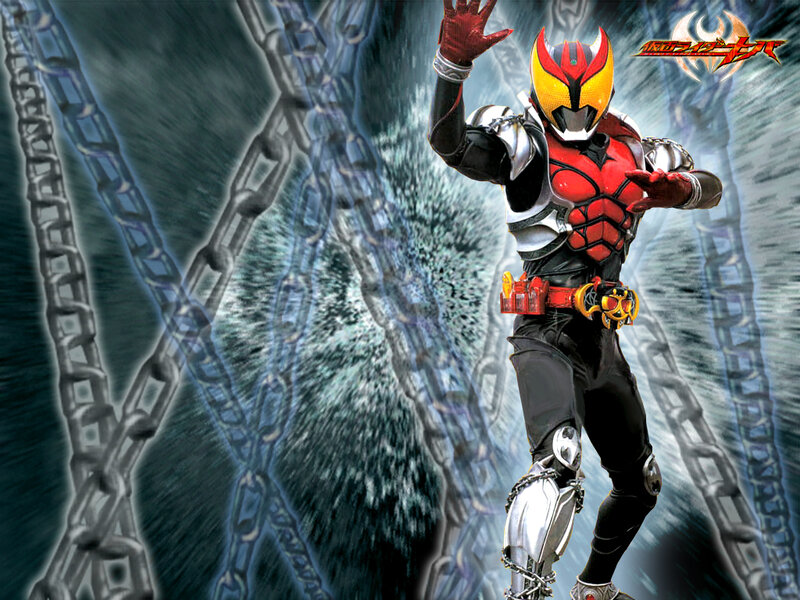 Kamen Rider Kiva in action