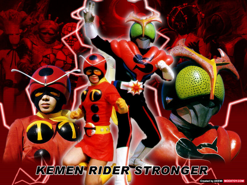 Kamen Rider Stronger characters