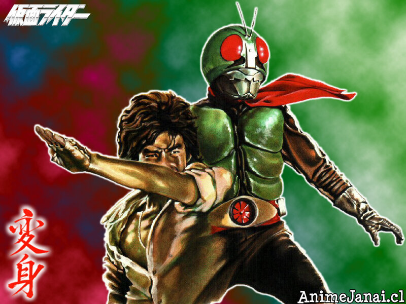 Kamen Rider transformation art