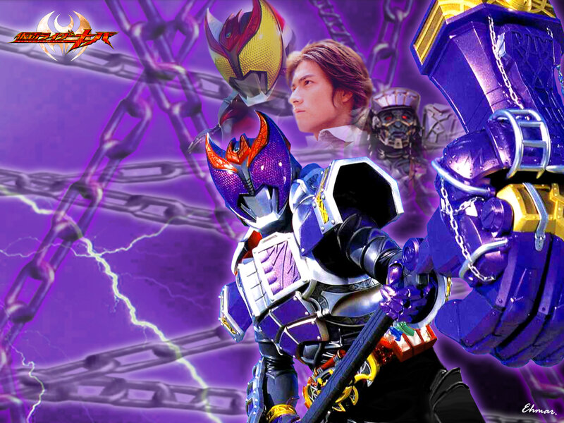 Kamen Rider with chains