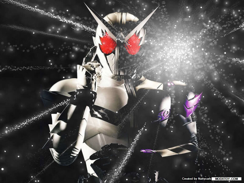 Kamen Rider with Red Eyes