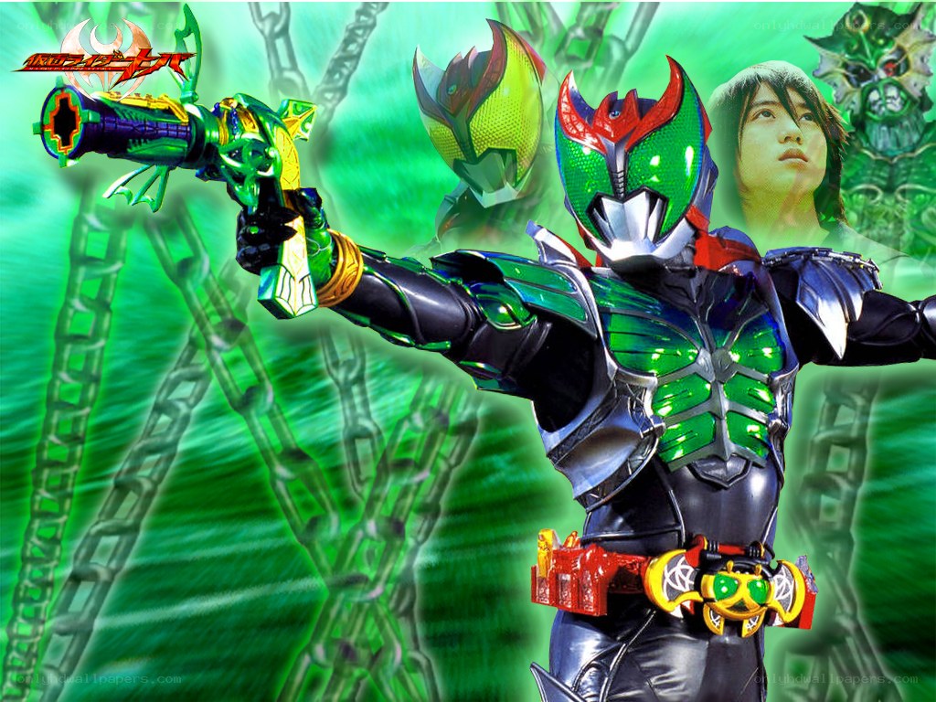 Kamen Rider with weapon