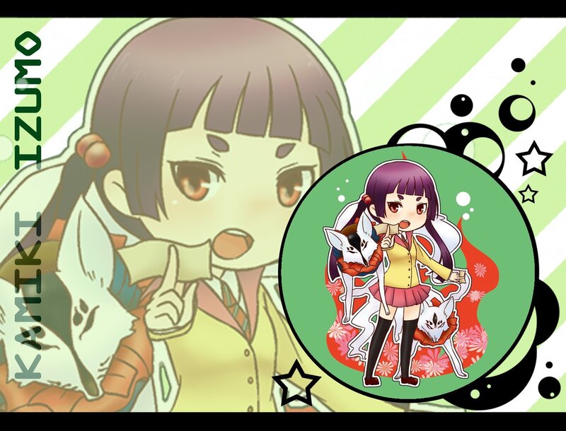 Kamiki Izumo character art