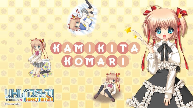 Kamikita Komari character art