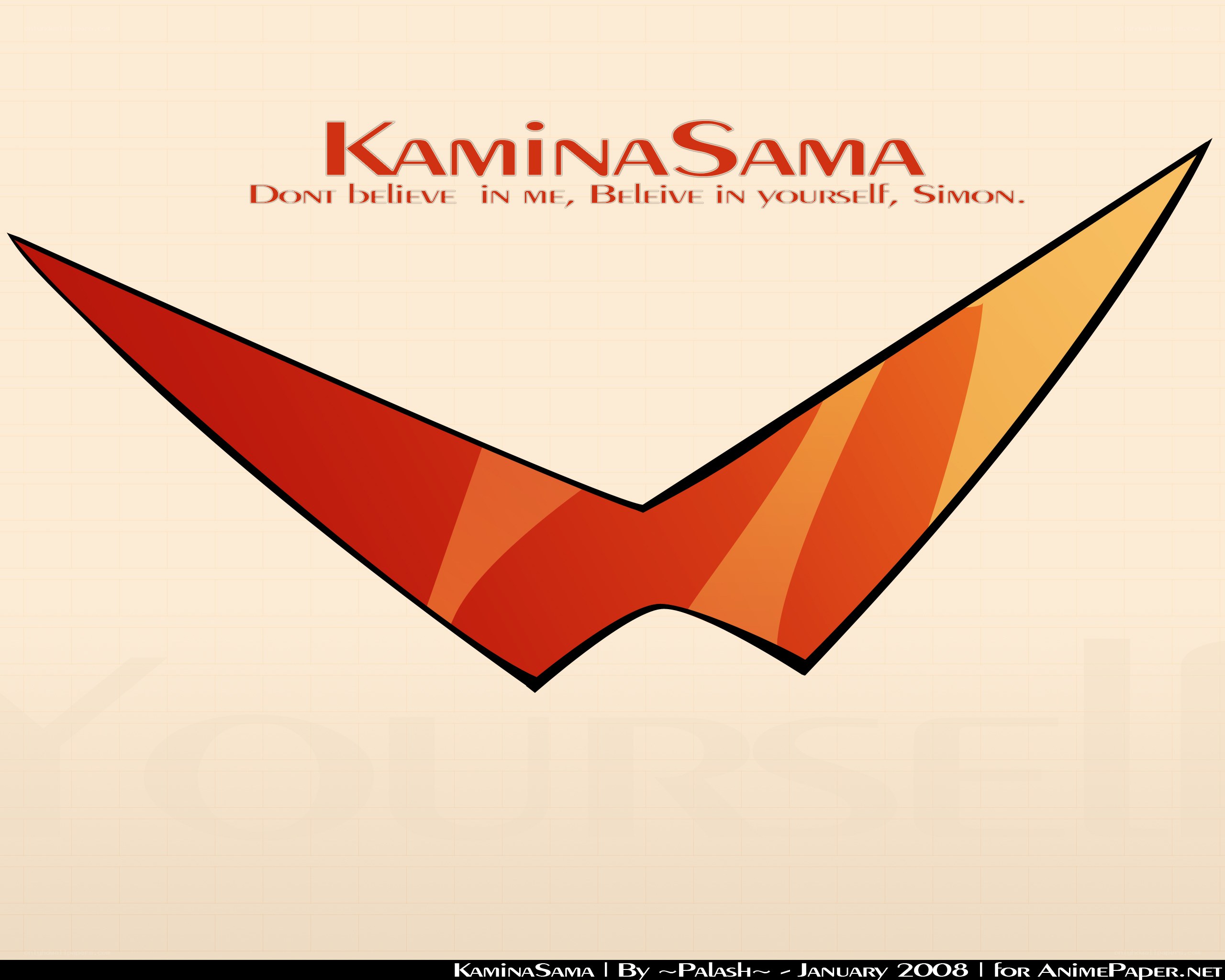 KaminaSama logo art
