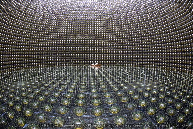 Kamiokande detector interior